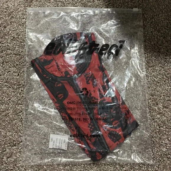 Edikted Aly Mesh Corset Top - Picture 7 of 7